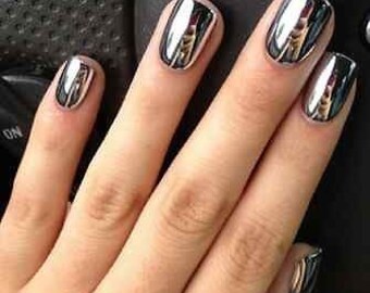 Acrylic Press On Nails Etsy Nz