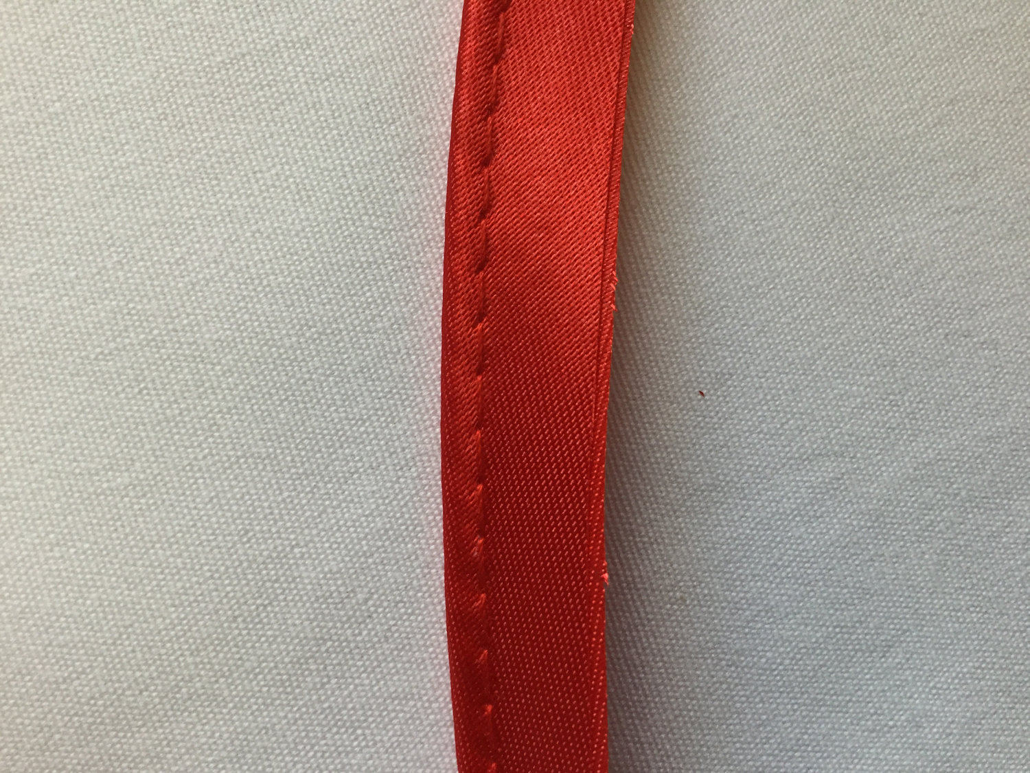 Red Polyester Satin Bias Piping Trim Dressmaking Home Etsy