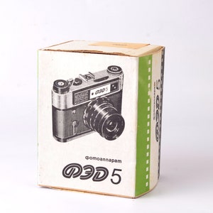 Brand NEW Fed 5 Box SEALED, Leica L39 M39 USSR Rangefinder 35mm film Camera Industar 61L/D F=2 50mm Lens