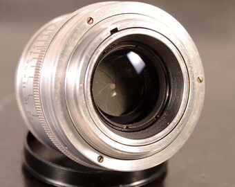 Obiettivo Jupiter-8 50mm F/2 Argento Per Leica M39 – URSS, Raro, Revisionato