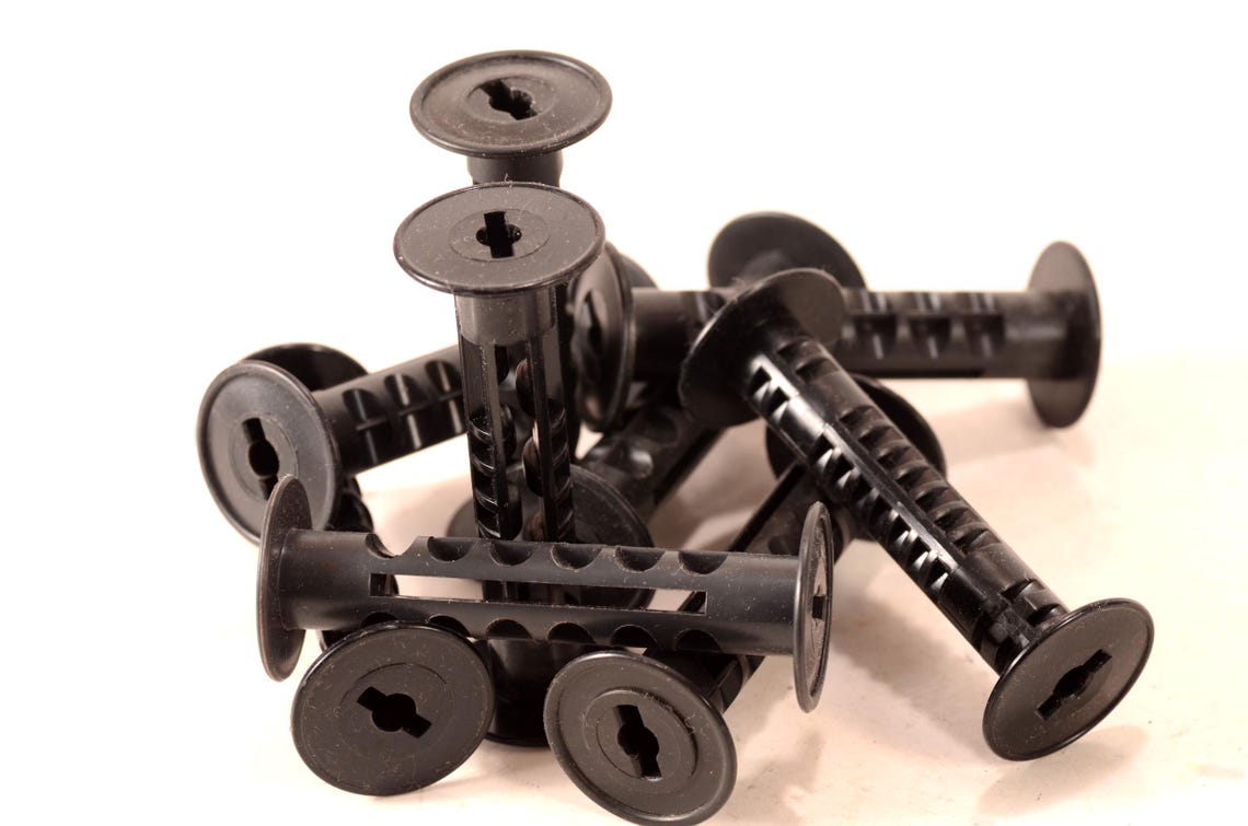 120 Film Take Up Spool, Vintage Plastic Film Spools For Medium Format Camera, Lubitel, Pentax, Kodak, Nikon, Canon, Yashica, Mamiya, Minolta, foto 2 di 5