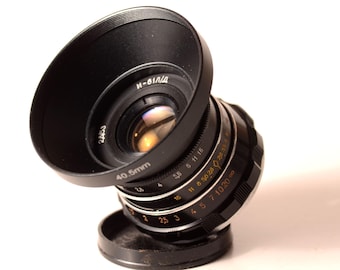 Nearly New, Serviced CLA Industar 61L/D Lens f2.8/55mm USSR Leica L39 for Fed Zorki + HOOD, Mint