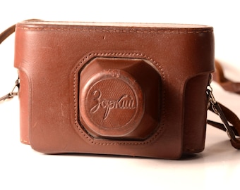 Leather Case For Zorkiy ZORKI 5 & Zorkiy 6 USSR Cameras