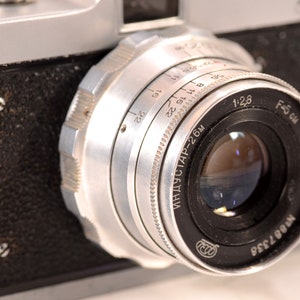 Zarja Zarya FED 2 Vintage USSR Film Serviced CLA Camera Industar 26M Lens, Fully Working, Exc image 5