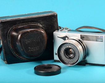ZORKI-10 Soviet Film Camera Rangefinder With Lens Industar