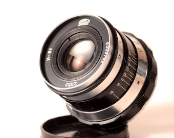 INDUSTAR 61 Serviced USSR M39 Leica Lens f2.8 55mm Fed Zorki, Fully Working