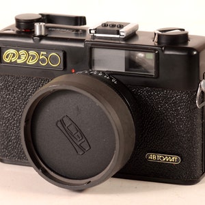 Brand NEW Fed 50 USSR Vintage 35mm Camera Soviet industar 81 Compact Film Working Camera image 9