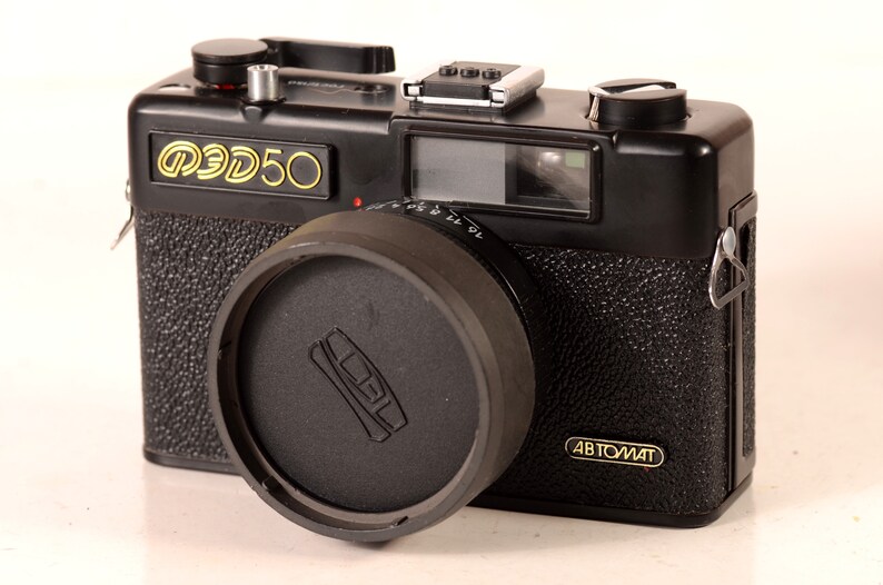 Brand NEW Fed 50 USSR Vintage 35mm Camera Soviet industar 81 Compact Film Working Camera image 9