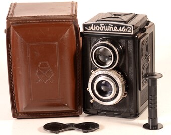 Serviced CLA Lubitel 2 Vintage LOMO TLR Medium Format 6x6cm Fully Working