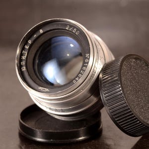 Servicierte CLA Jupiter 8 Silber USSR Leica-Objektiv L39 M39 Schraubfassung Ltm 2.0 / 50 mm, voll funktionsfähig, EXC +++