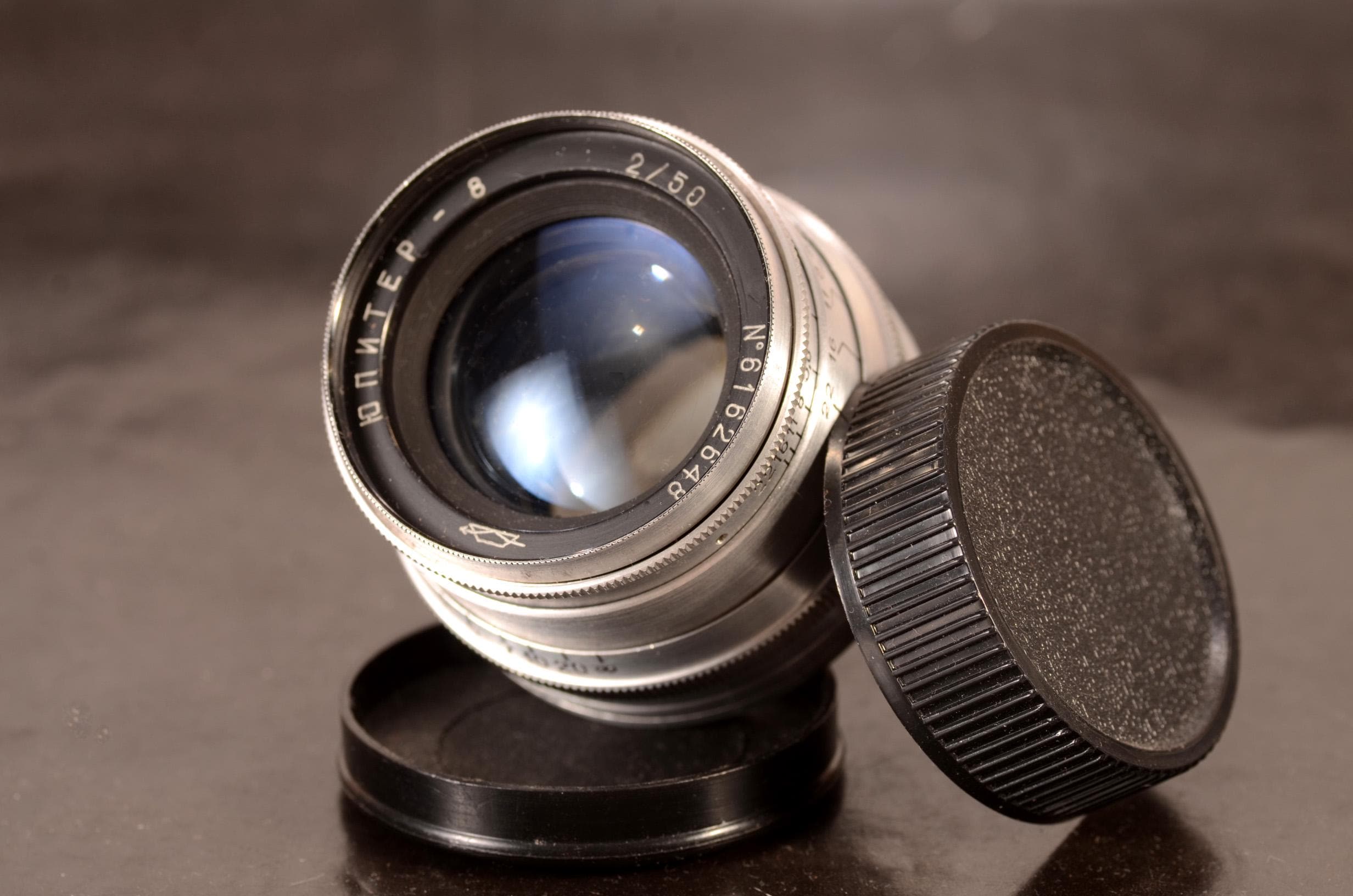 Obiettivo Jupiter-8 50mm F/2 Argento Per Leica M39 – URSS, Raro, Revisionato