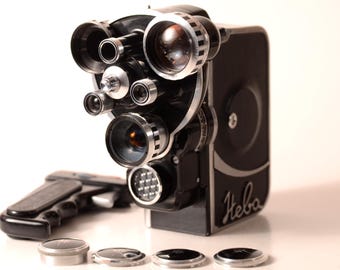 Neva 2x8mm USSR Movie Working Camera, Vintage Soviet Amateur Film Video Device Camera