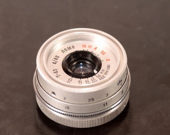 Lente Leica Smena-8 M f de fotograma completo, montura de rosca T-43 L39 M39 de 40 mm y 1:4 para cualquier cámara