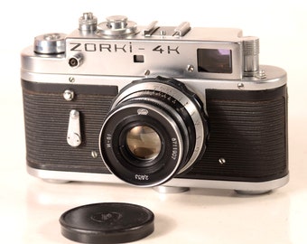 Zorki 4K ソ連レンジファインダーカメラ（Industar-50 50mm f/3.5