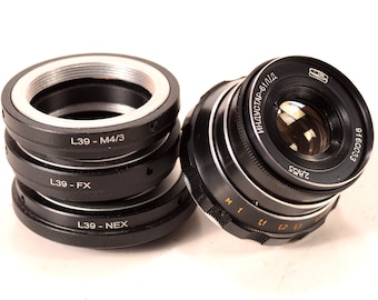 Industar-61 L/D 55mm f/2.8 M39レンズ – ミラーレスカメラ用ソビエト