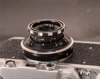 Lente Leica L39 M39 de 40 mm con montura de rosca 1:4 y fotograma completo para cualquier cámara M39