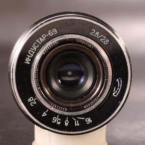 LEICA Screw Mount Modification Serviced CLA Industar-69 Converted Lens 28mm f:2.8 M39, *INFINITY* Lens & Adapter M39 - Sony Nex, Fuji, M4/3