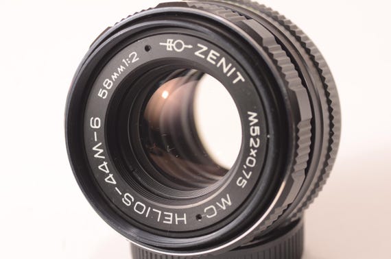 Helios 44 M-6 整備済み M42 レンズ f2 58mm ソ連製、完全動作、新品