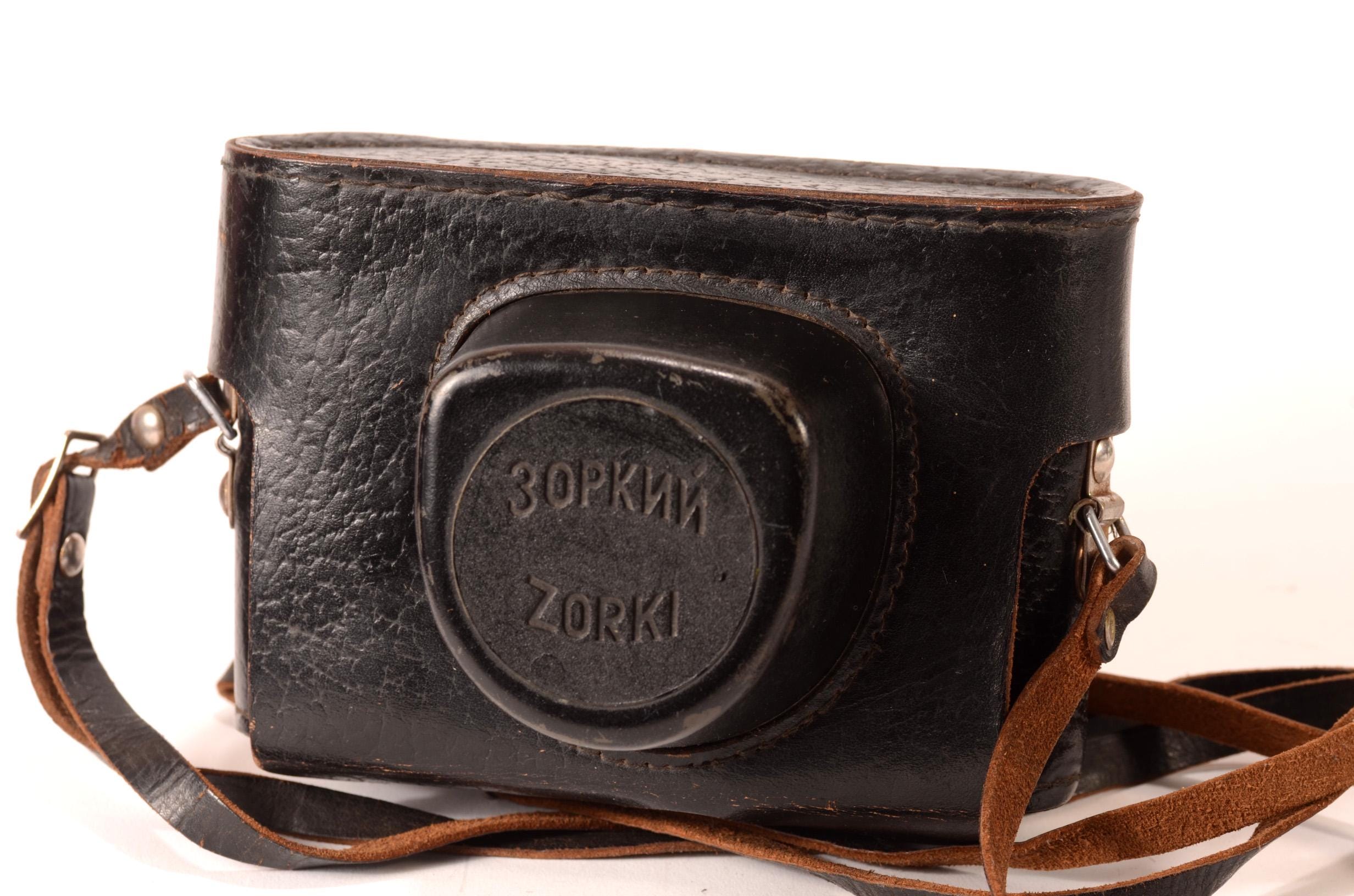 Zorki4 ゾルキー4 ソ連フィルムカメラ 速写ケース付 USSR Zorki 4k
