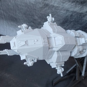 12-Inch Rocinante Replica: A Must-Have for The Expanse Fans! (SILVER)