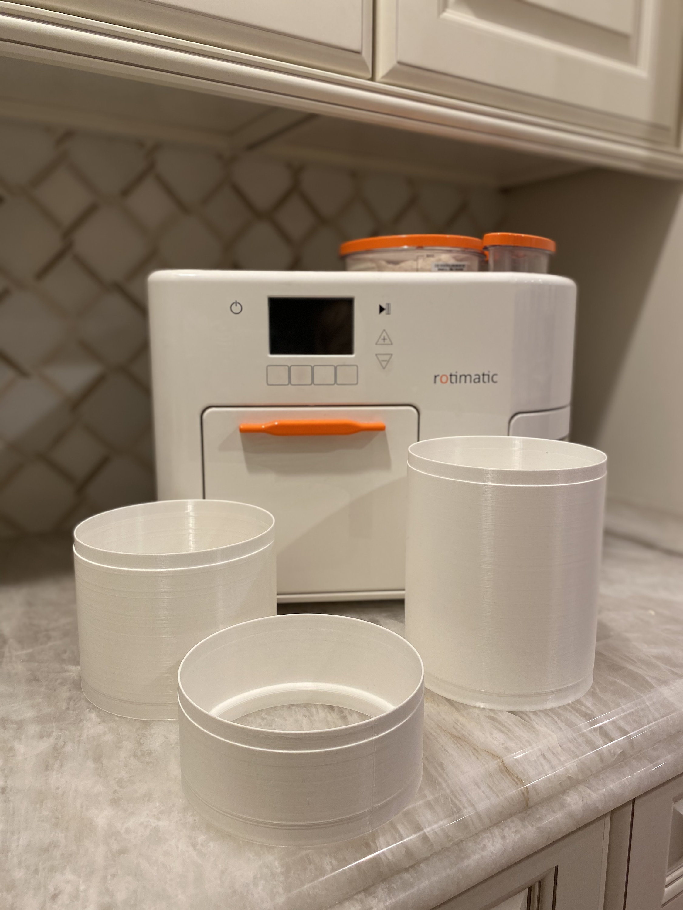 Flour Extension for Rotimatic 3D Printed Extension ONLY NO Etsy