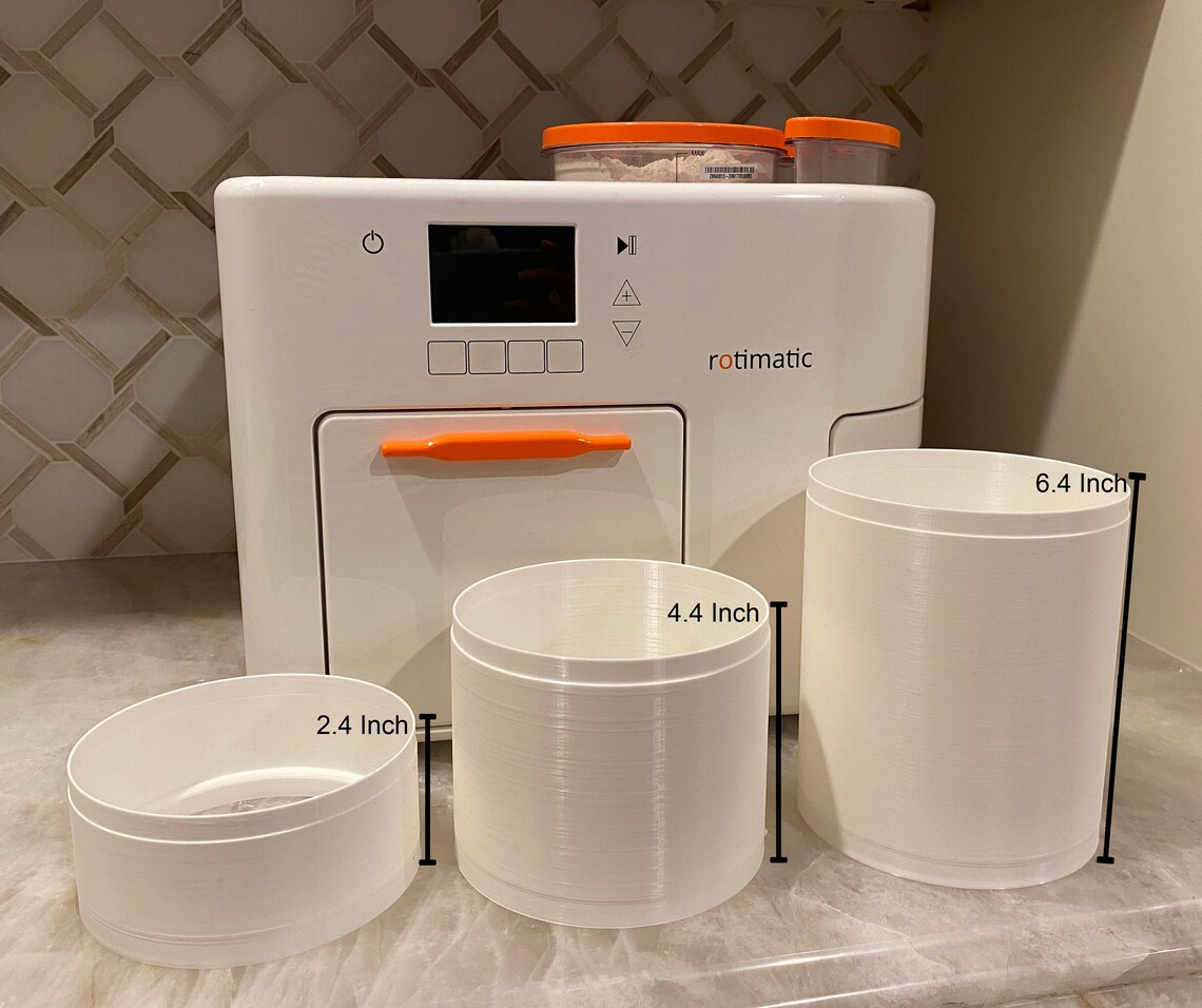 Flour Extension for Rotimatic 3D Printed Extension ONLY NO Etsy