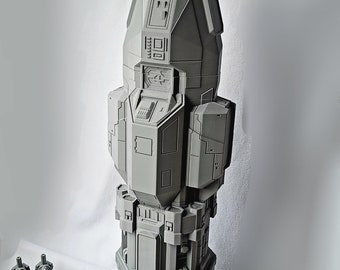 50 inch! 4 FOOT TALL- The Expanse Rocinante "Roci" replica (it's Huge!)