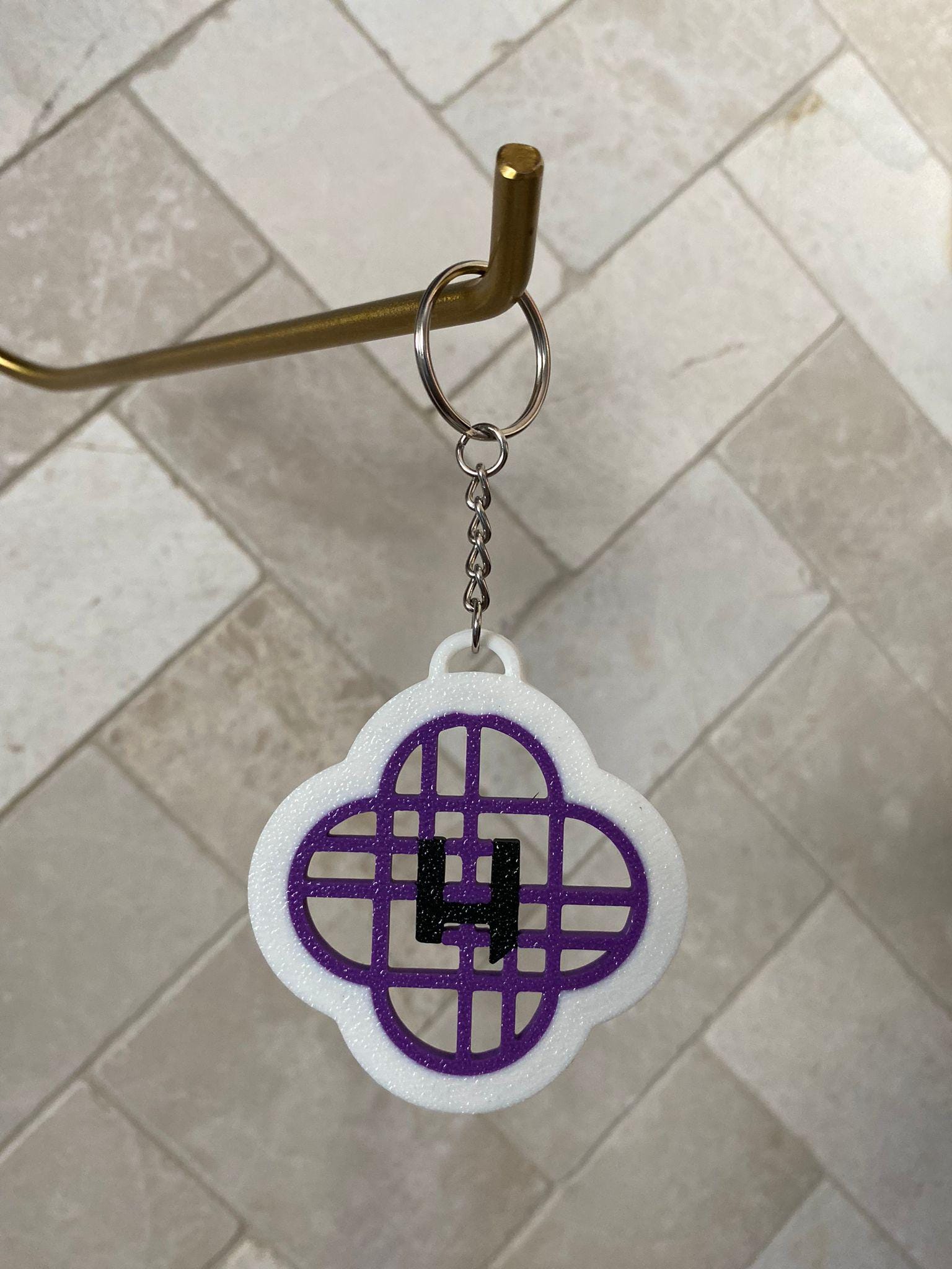 K-pop Demon Hunters Keychain | HUNTRIX Logo 3D Printed Gift for Fans ...