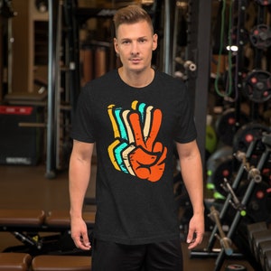 Doigts de la paix - T-shirt unisexe