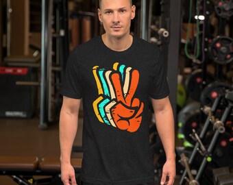 Peace Fingers - Unisex t-shirt