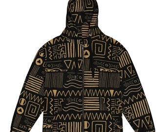 Kente - Unisex zip hoodie