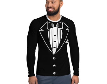 Estampado de esmoquin - Camisa de manga larga