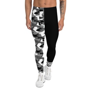 Black Camo - Men&#39;s Leggings