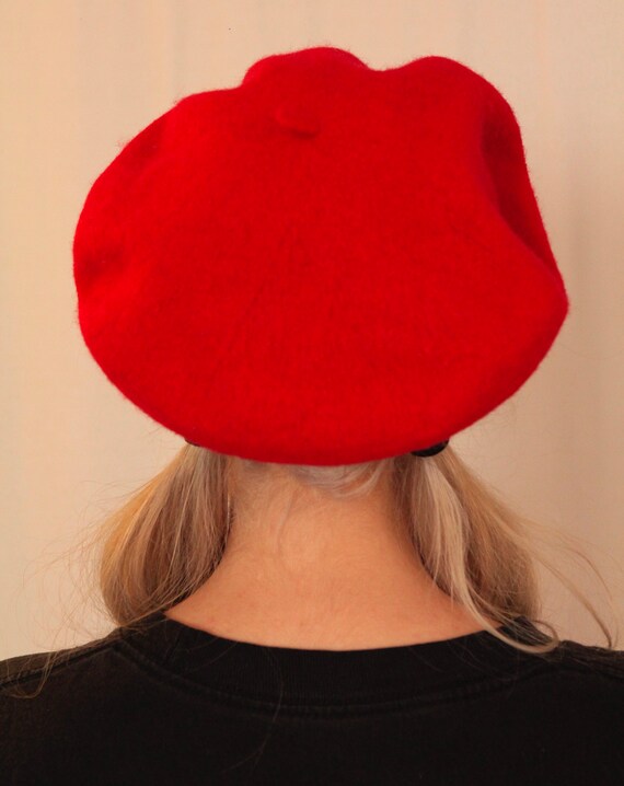 Classic Red Beret Parisian Hat/Cap/Beanie/Festival