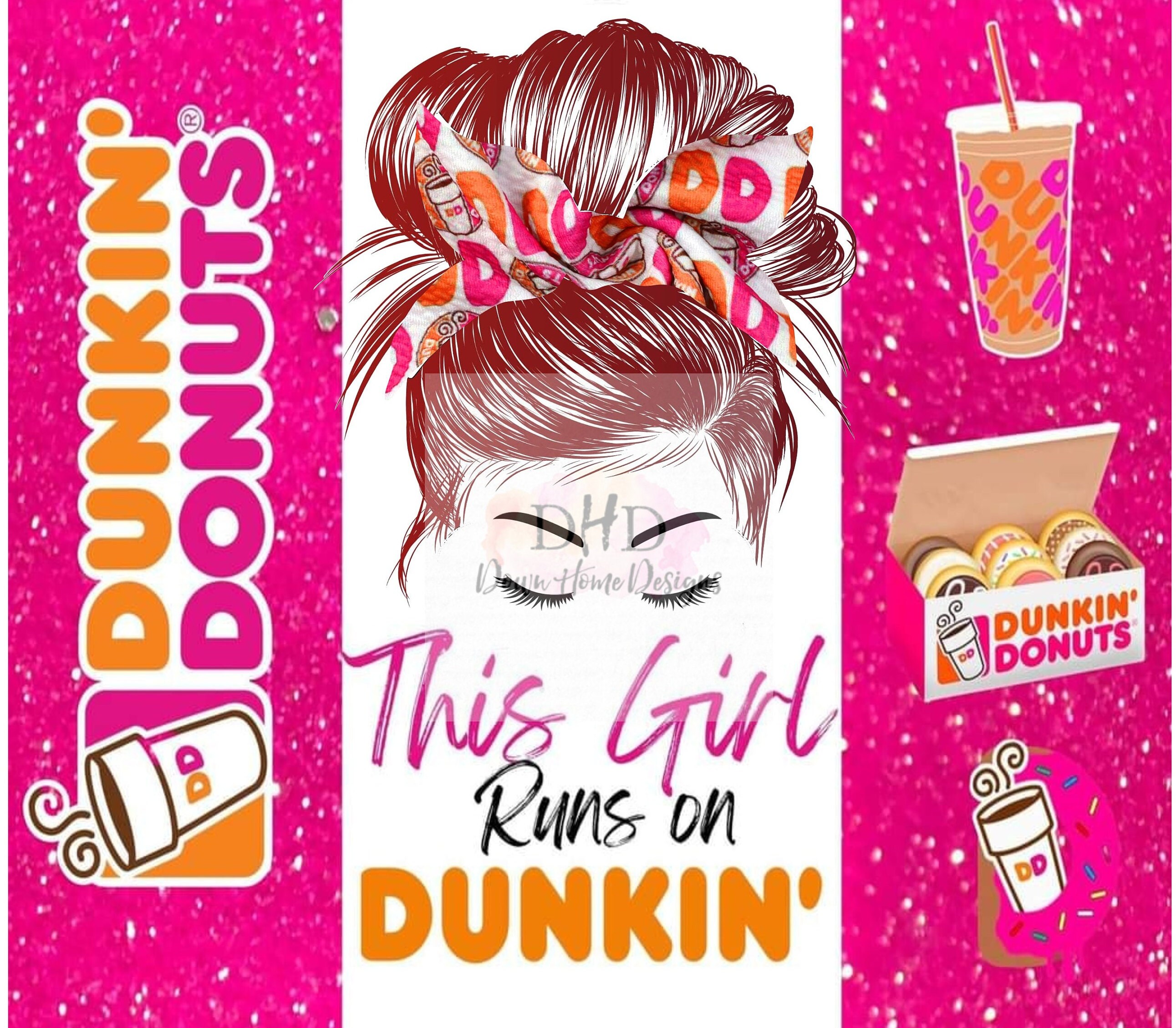 Stitch Dunkin Donuts - Etsy