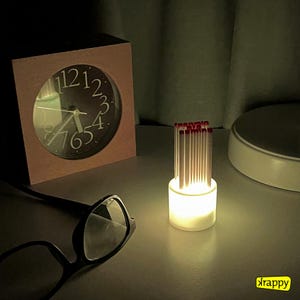 Fascists Are Coming – Tiny Lamp with a Soft Glow for Hard Times 3D printed