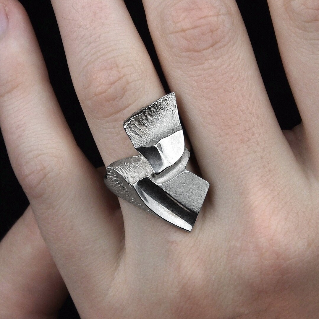 Lapponia Silver Ring - Etsy