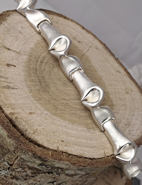 Glacier Trek vintage silverbracelet Gem