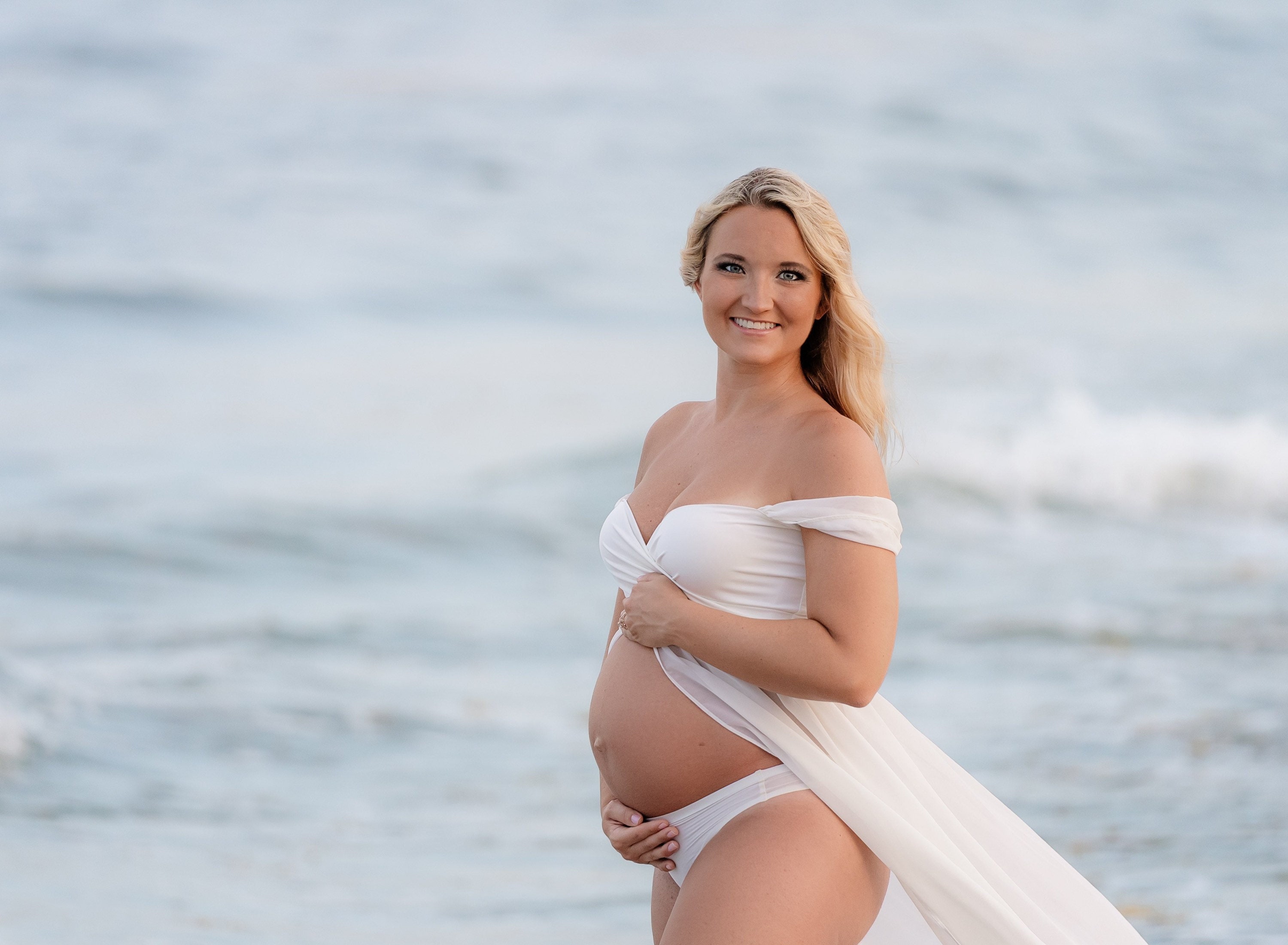 Split Maternity Gown Etsy UK