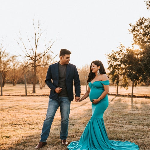 Maternity Dress Fitted Short Baby Shower Photography Maternity Etsy