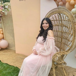 Lucy Maternity Dress - Baby Shower Dress - Maternity Photoshoot Dress
