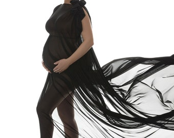 Sofia Maternity Photoshoot Dress - Pregnancy Dress -