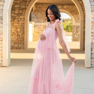 Hannah Sweetheart Maternity Dress