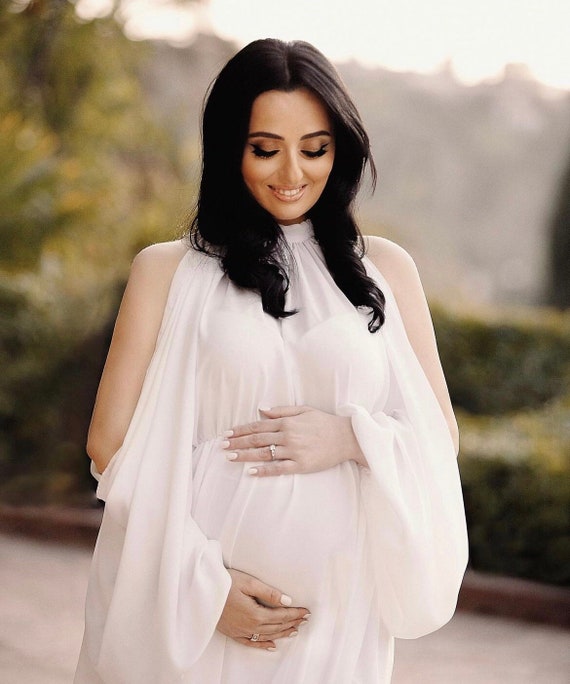 Chiffon baby shower dress best sale