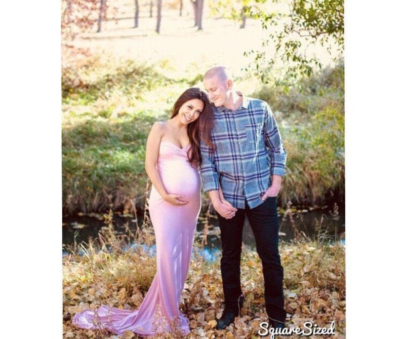 35colors~Maternity fitted strapless sweetheart gown~Maternity dress~Baby shower dress~Photography prop gown~Plus size gown~pregnancy dress