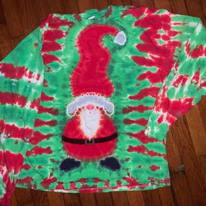 Tie Dye Santa Hat - Etsy