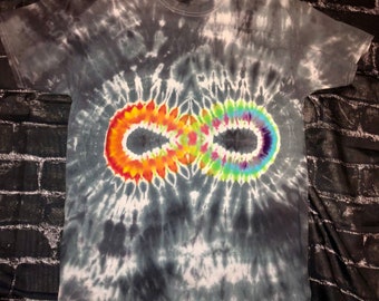 NeuroDiversity Infinity symbol tie dye Adult sizes