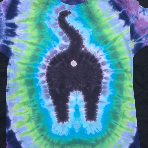 Cat Butt Custom Tie Dye (Kids sizes)