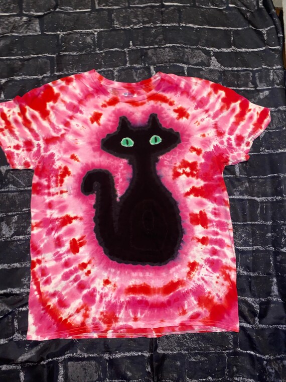 Atomic Cat Custom Tie Dye (adult Sizes) - Etsy