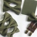 see more listings in the Solid linen bow ties set section